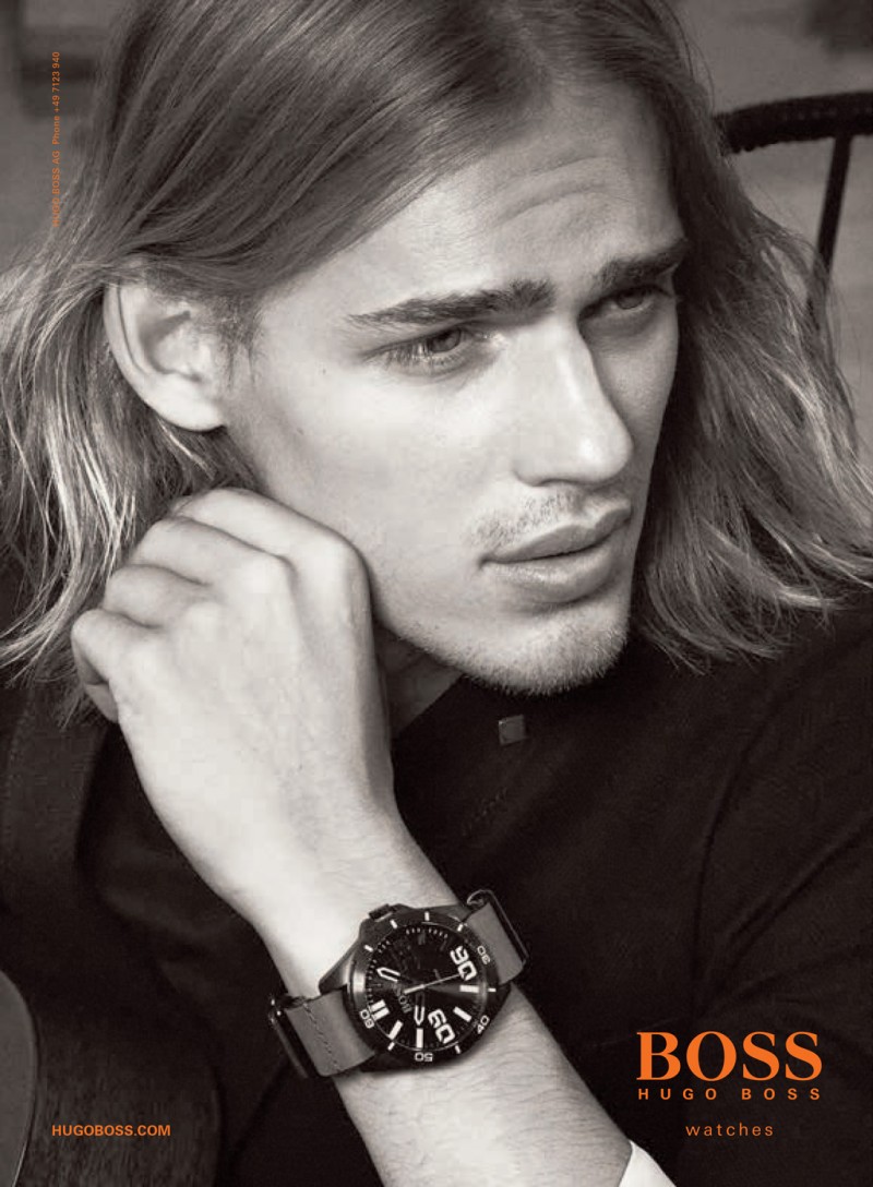 Ton Heukels appears in BOSS Orange's spring-summer 2016 campaign.