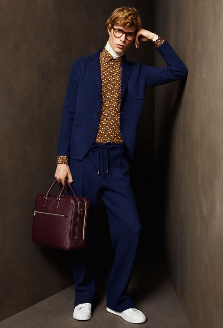 Bally 2016 Fall Winter Mens Collection Look Book 019
