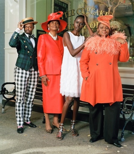 Barneys New York 2016 Spring Summer Campaign Bruce Weber Dandy Wellington Thelma Washington Ajak Deng Evetta Petty