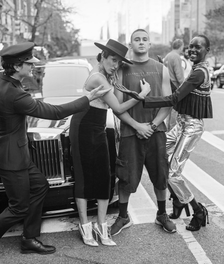 Barneys New York 2016 Spring Summer Campaign Bruce Weber Ladyfag and Ajak Deng