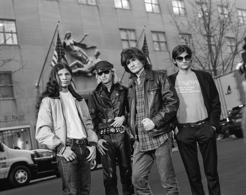 The Wolfpack: Narayana, Eddie, Bhagavan and Angulo photographed by Bruce Weber for Barneys New York's spring-summer 2016 campaign.