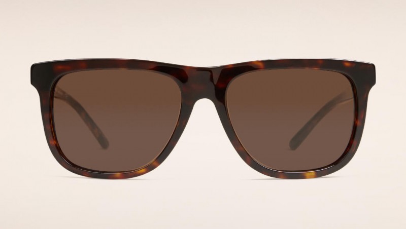 Burberry Square Frame Check Sunglasses