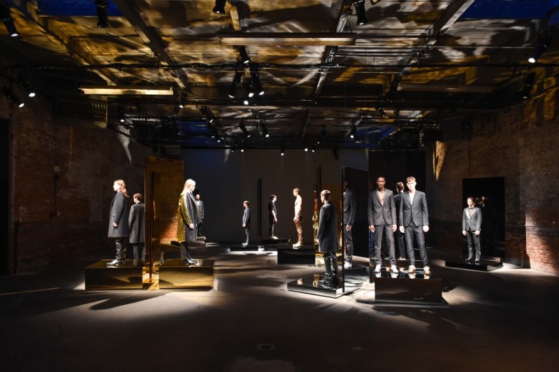 Calvin Klein Collection's fall 2016 eveningwear capsule collection presentation during New York Fashion Week: Men.
