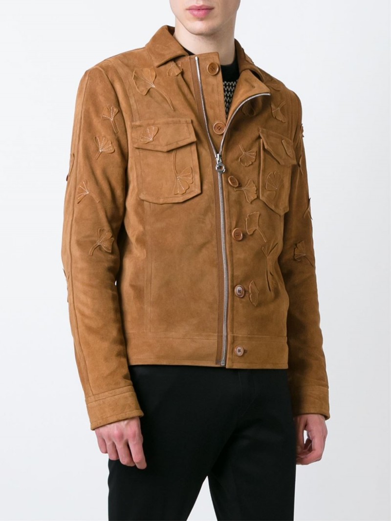 Carven Suede Ginko Jacket