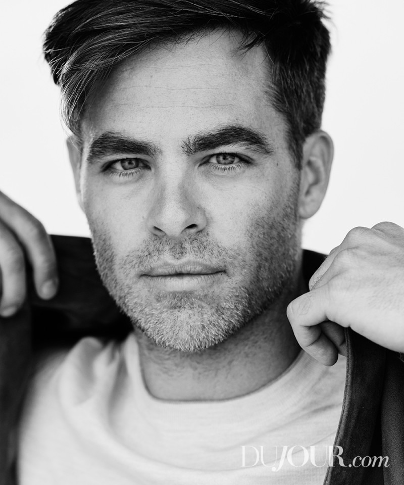 Chris Pine photographed by Blair Getz Mezibov for DuJour.