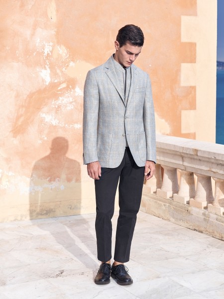 Corneliani 2016 Spring Summer Mens Catalogue jacket ultra light construction SS16