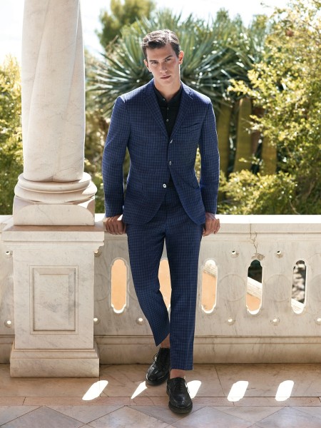 Corneliani 2016 Spring Summer Mens Catalogue mens suit blue SS16