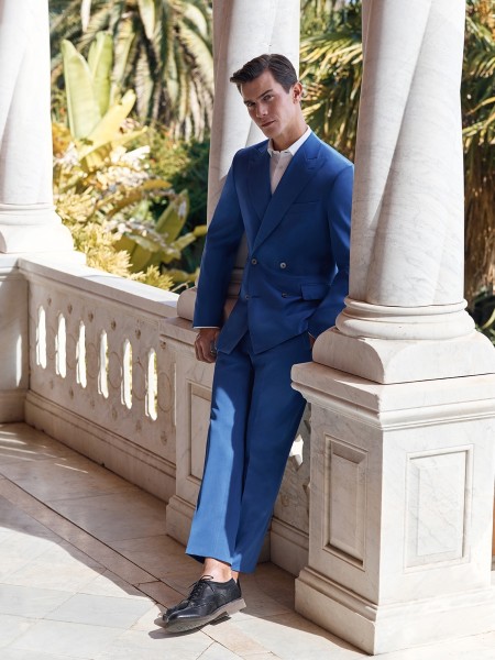 Corneliani 2016 Spring Summer Mens Catalogue mens suit double breasted SS16