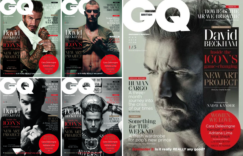 See All the Photos From David Beckham's GQ Cover Shoot