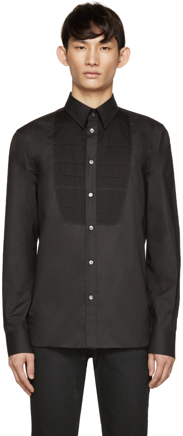 Diesel Black Gold Poplin Bib Shirt