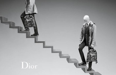 Dior Homme Reunites with Baptiste Giabiconi for Spring Ads