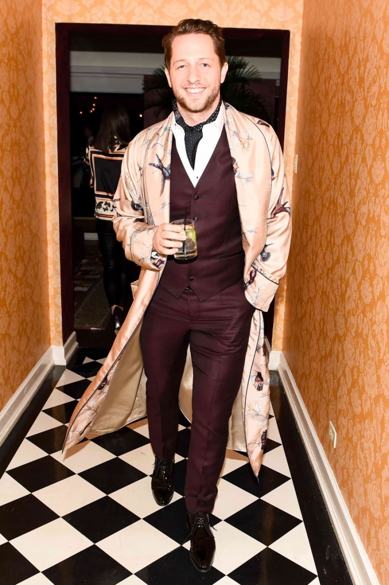 Derek Blasberg in Dolce & Gabbana