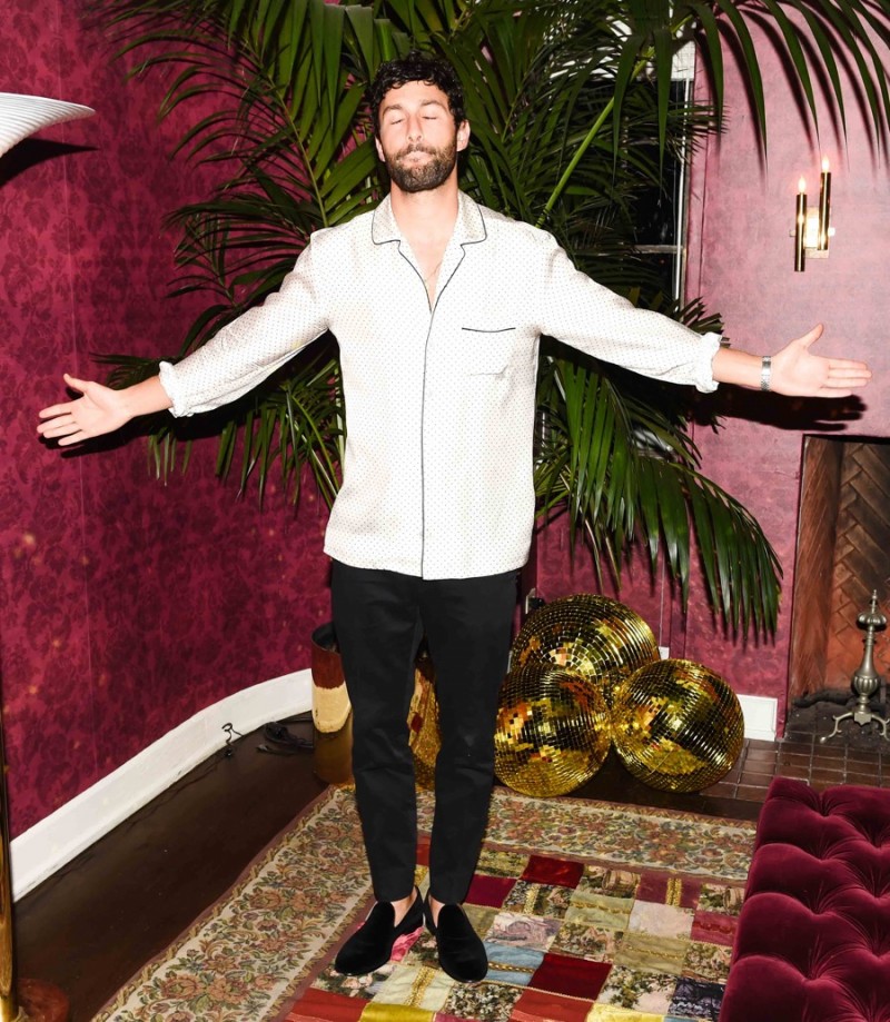 Noah Mills in Dolce & Gabbana