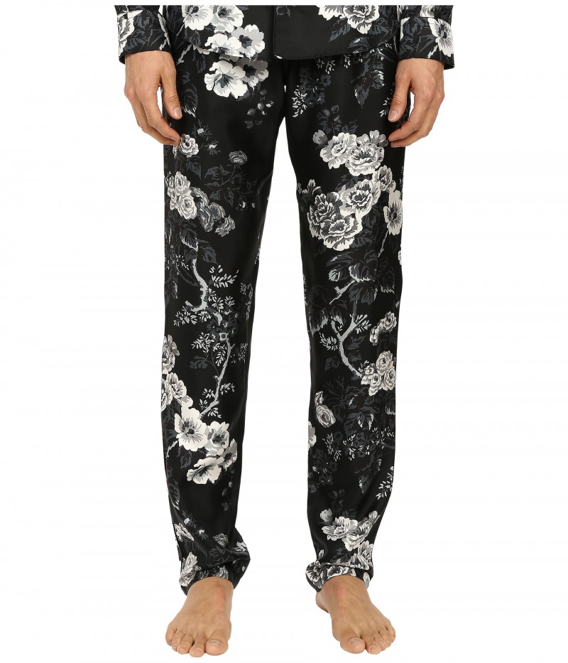 Dolce & Gabbana Rose Print Pajama Pants