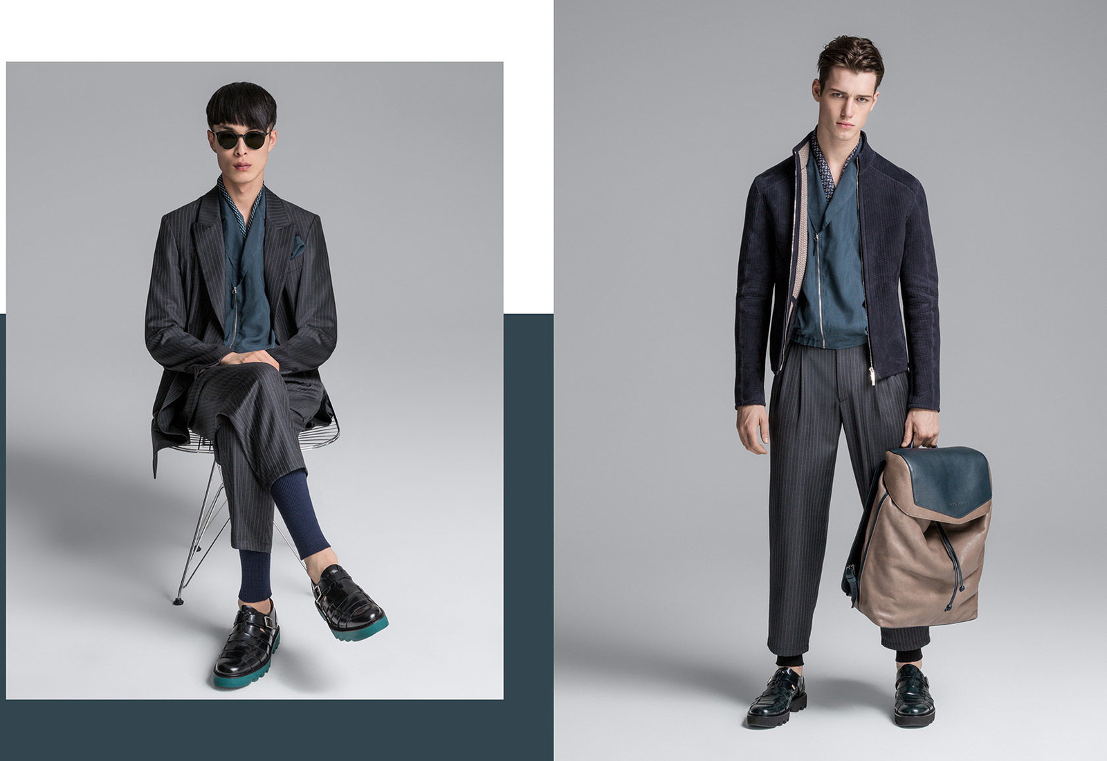 Emporio Armani Does Soft Tailoring for Spring