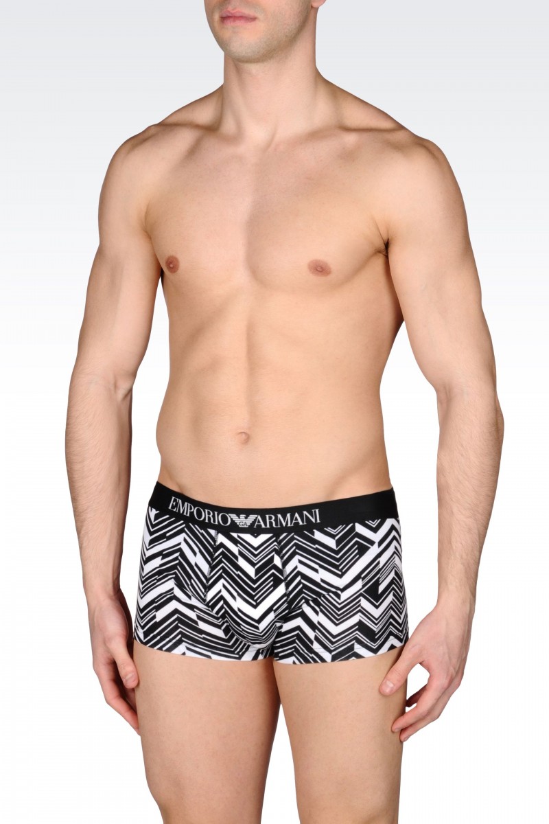 Emporio Armani Patterned Two-Tone Boxers