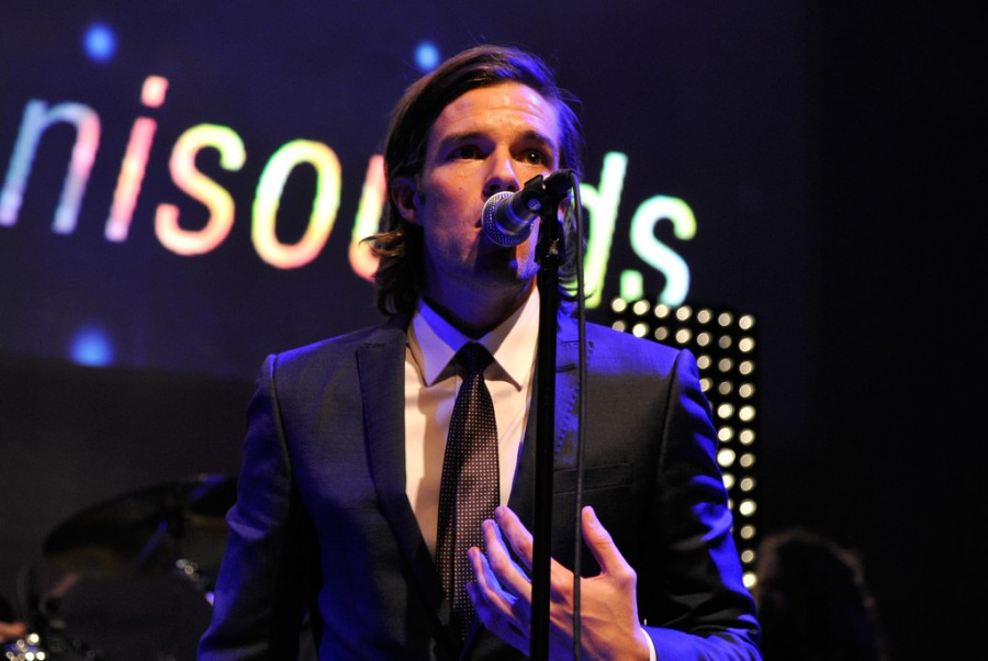 Brandon Flowers performs at Emporio Armani Sounds.