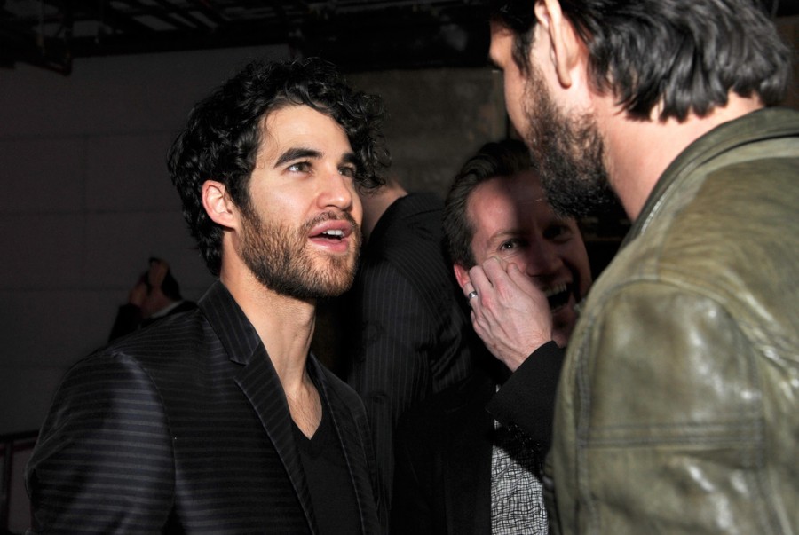 Darren Criss captured at Emporio Armani Sounds.