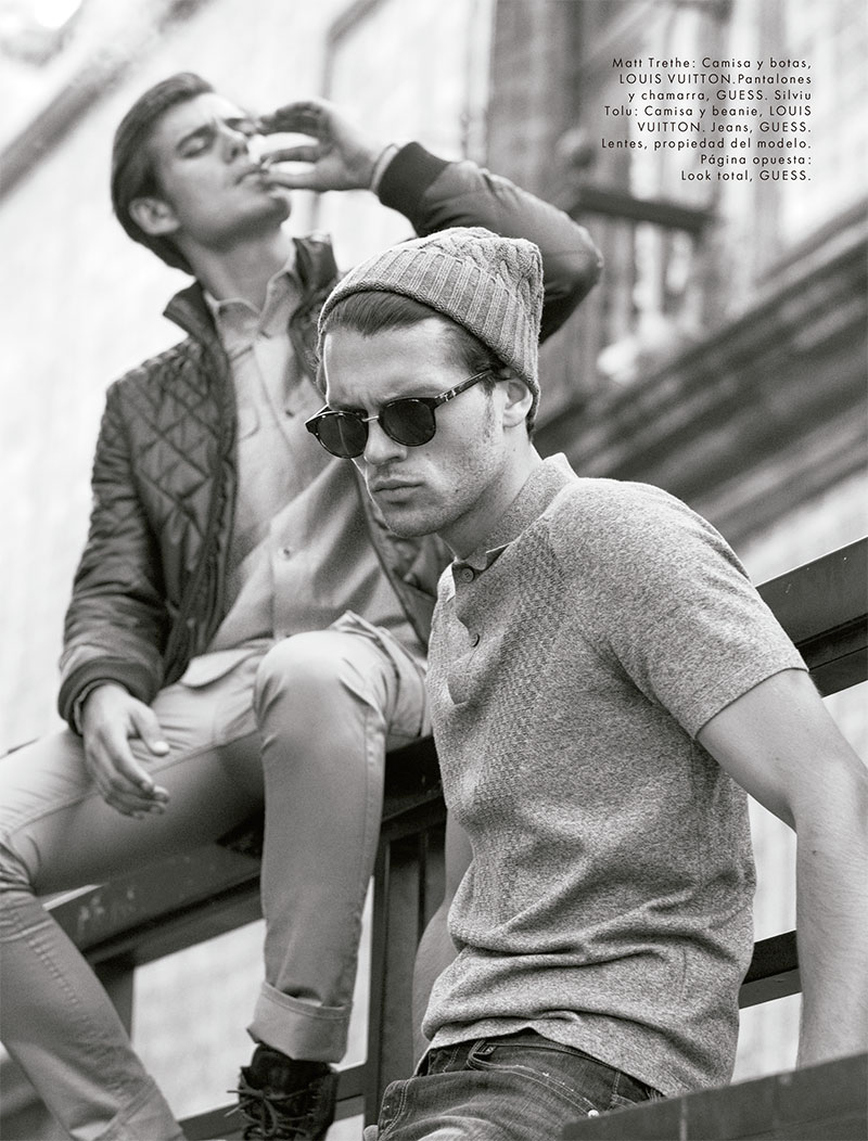 GUESS 2016 Elle Man Mexico Editorial