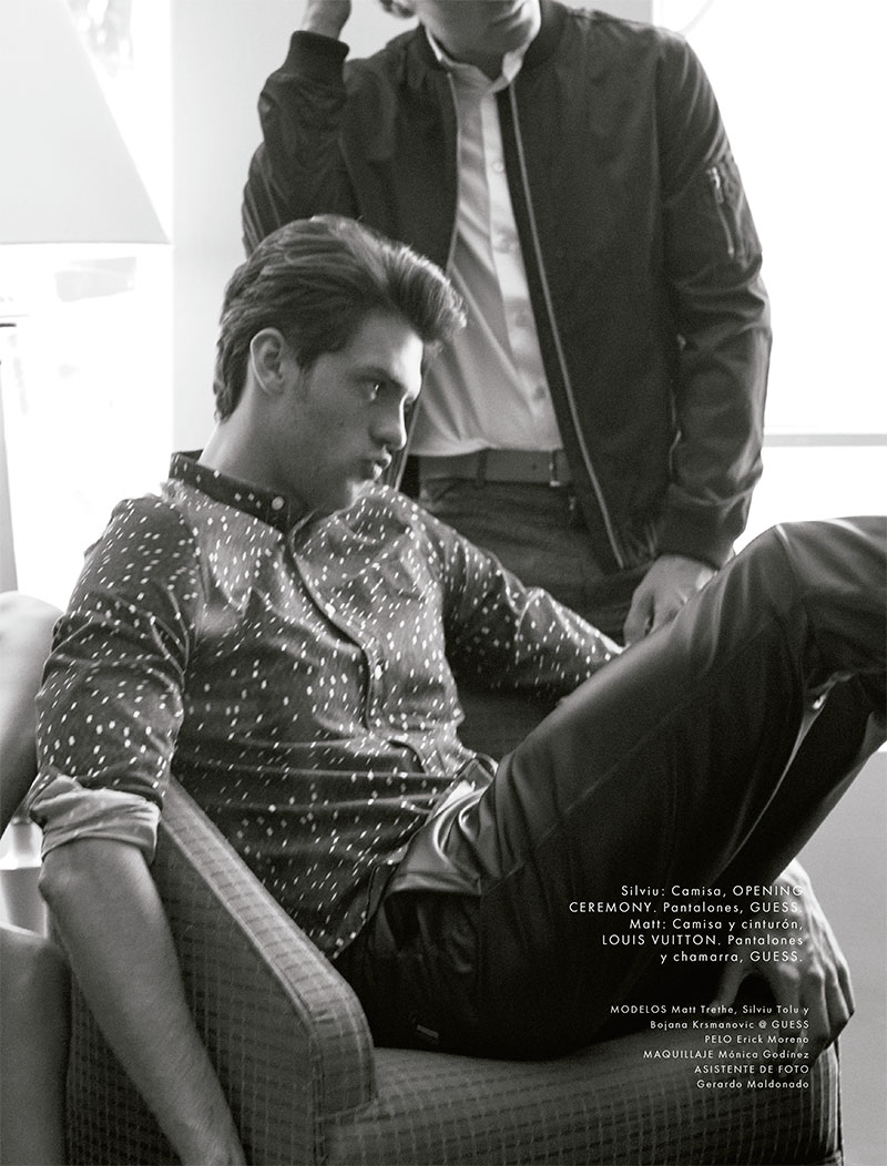 GUESS 2016 Elle Man Mexico Editorial