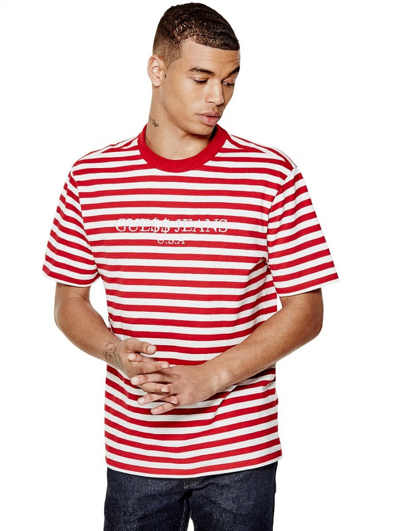 GUESS Originals x A$AP Rocky Striped T-Shirt