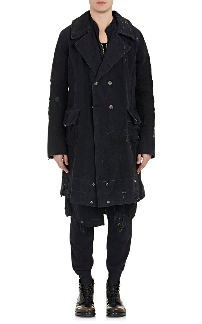 Greg Lauren Double-Breasted Artist Coat