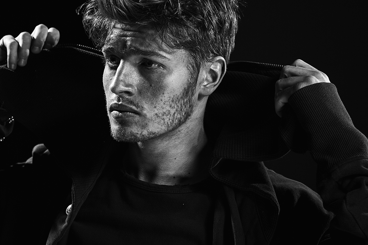 Gregg Sulkin Models Exclusive Greg Lauren x Barneys Collection
