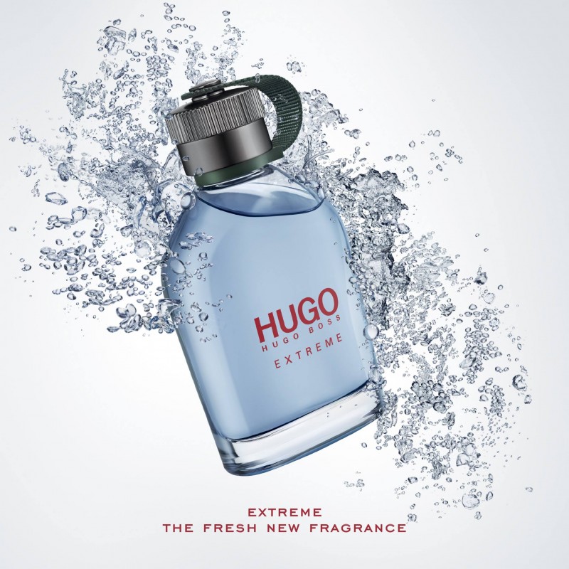 Adrien Sahores Fronts HUGO Hugo Boss Extreme Fragrance Campaign