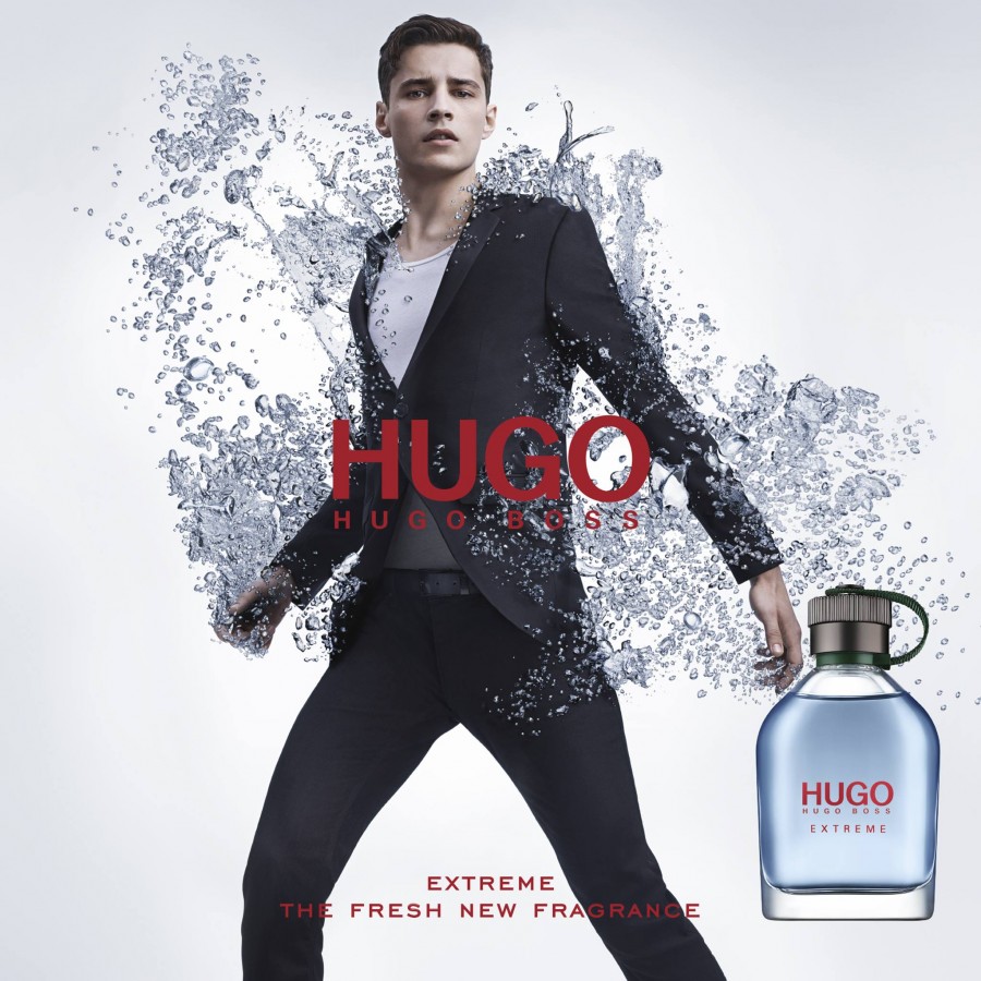 Adrien Sahores Fronts HUGO Hugo Boss Extreme Fragrance Campaign – The  Fashionisto