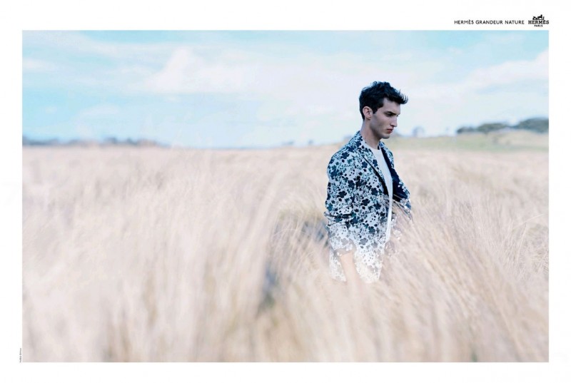 British model Charlie France stars in Hermès' spring-summer 2016 campaign. » Hermès Enjoys Serene Campaign Moment for Spring British model Charlie France stars in Hermès' spring-summer 2016 campaign.