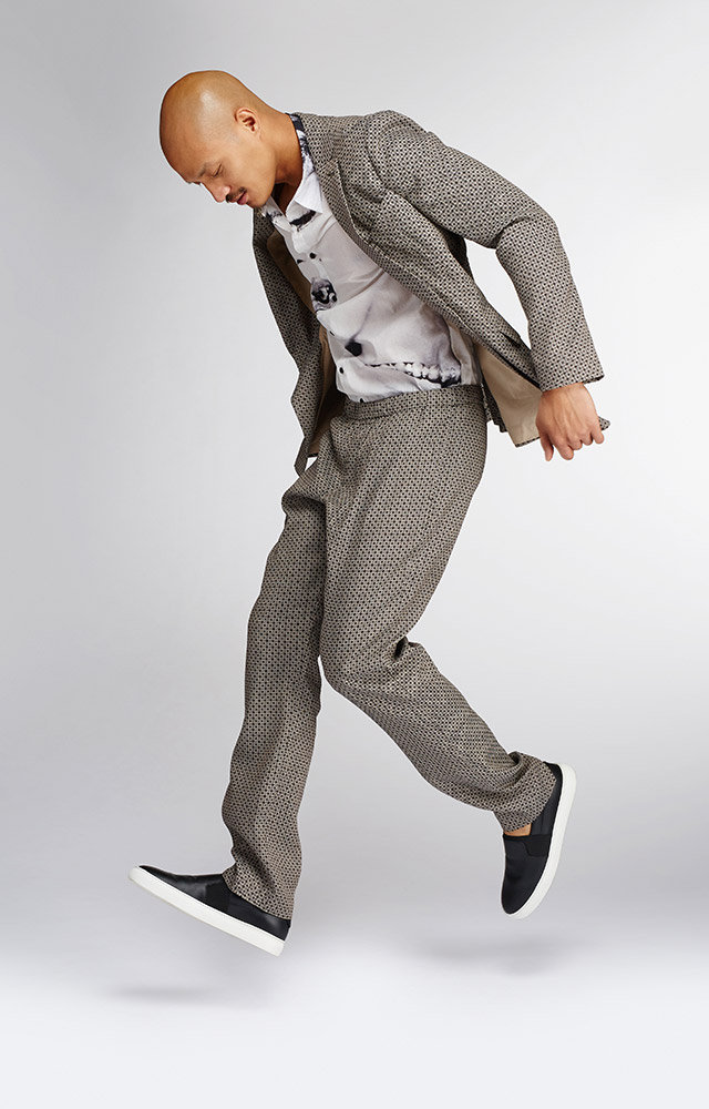 Paolo Roldan wears slip-on sneakers Balenciaga and all clothes Dries Van Noten. » Holt Renfrew Rounds Up Strong Black & White Looks Paolo Roldan wears slip-on sneakers Balenciaga and all clothes Dries Van Noten.
