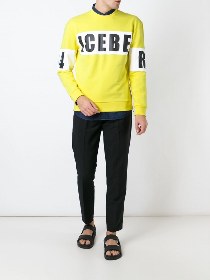 Iceberg-Logo-Print-Sweatshirt