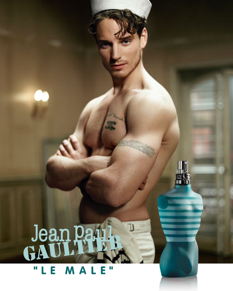 Jarrod Scott for Jean Paul Gaultier 'Le Male' Fragrance Campaign – The  Fashionisto