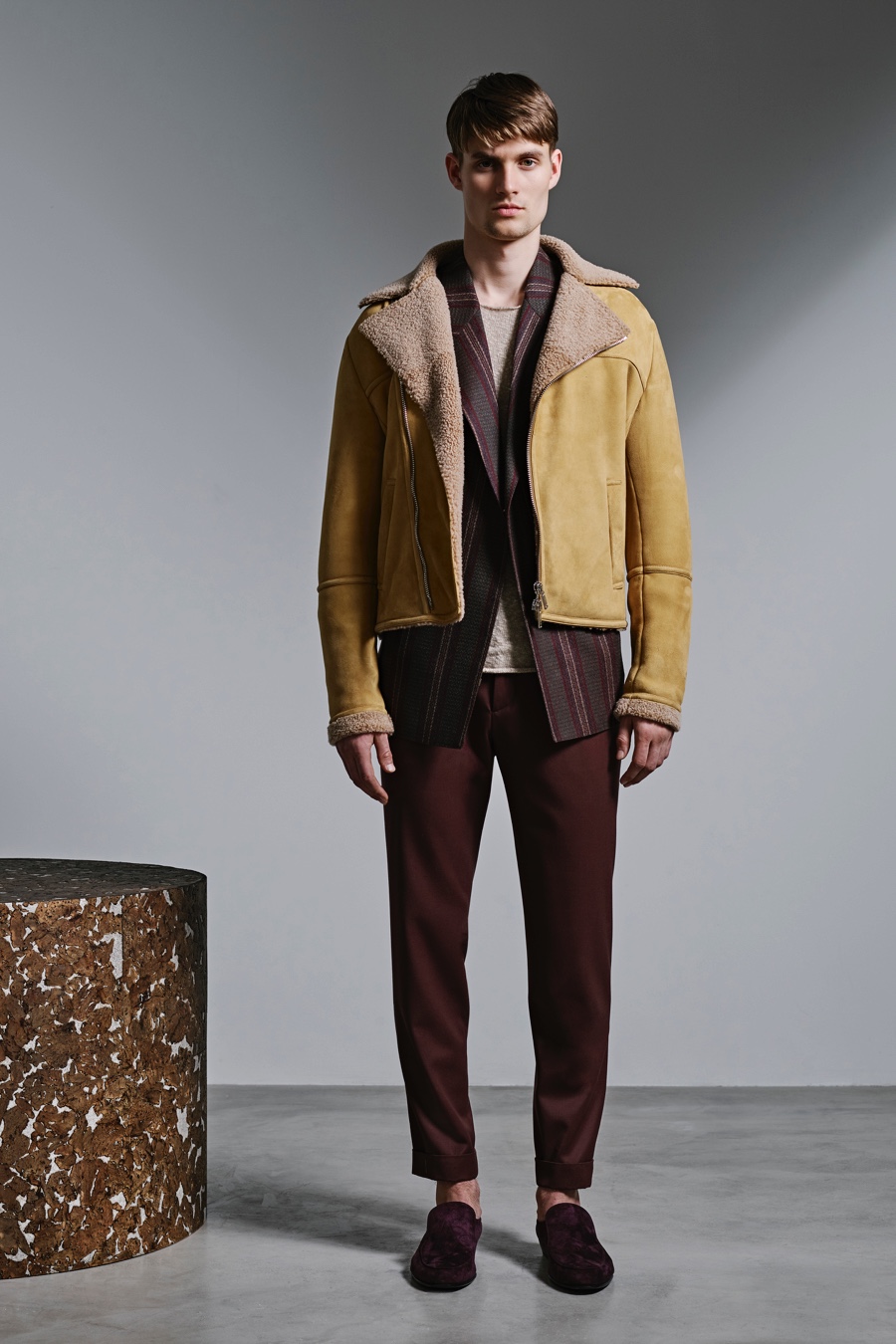 Jeffrey Rüdes Brings Together Suede, Velvet & Shearling for Fall