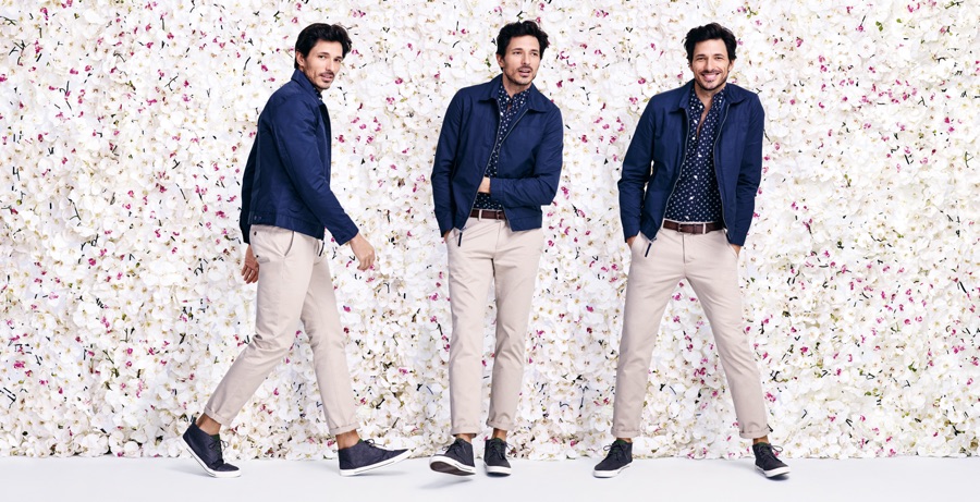 Andres Velencoso Segura Reunites with Joe Fresh for Spring Campaign
