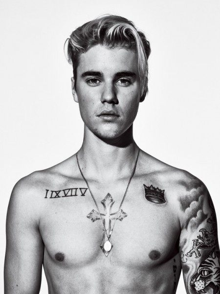 Justin Bieber Shirtless GQ Photo Shoot