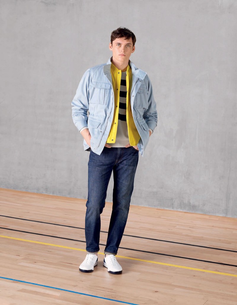 Lacoste-2016-Spring-Summer-Mens-Look-Book-007 » Lacoste Delivers Fitted Classics for Spring Ads Lacoste-2016-Spring-Summer-Mens-Look-Book-007