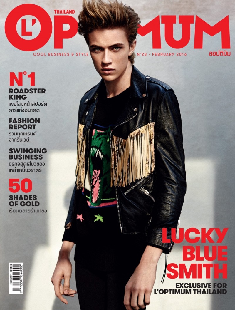 Lucky Blue Smith 2016 LOptimum Thailand Cover Photo Shoot 001