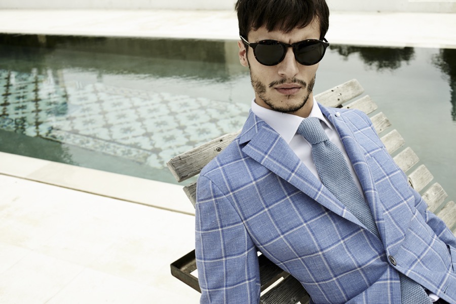 Luigi Bianchi Mantova Plays Up Tonal Patterns for Spring