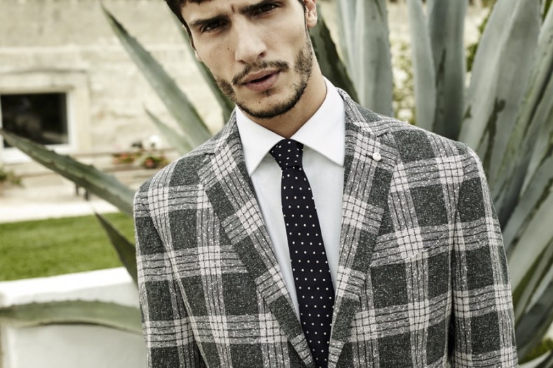 Luigi-Bianchi-Mantova-2016-Spring-Summer-Collection-Look-Book-021 » Luigi Bianchi Mantova Plays Up Tonal Patterns for Spring Luigi-Bianchi-Mantova-2016-Spring-Summer-Collection-Look-Book-021