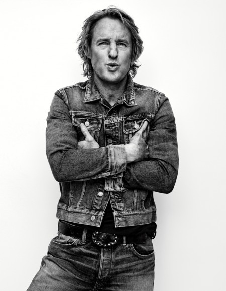 Owen Wilson Does Double Denim for Interview Cover Shoot