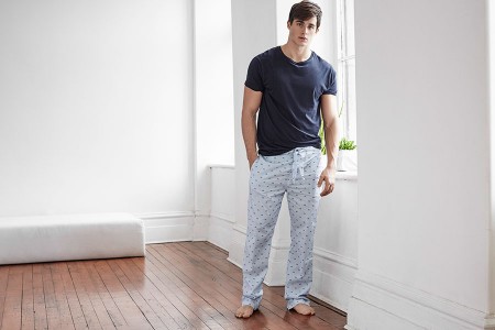 Pietro Boselli Models Underwear & Loungewear for Simons