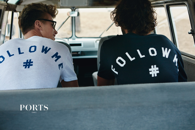Nate Garner and Marlon Teixeira wears Follow Me t-shirts from Ports 1961's spring-summer 2016 collection for the brand's latest campaign. » Marlon Teixeira & Nate Garner Head to Venice Beach for Ports 1961 Spring Campaign Nate Garner and Marlon Teixeira wears Follow Me t-shirts from Ports 1961's spring-summer 2016 collection for the brand's latest campaign.