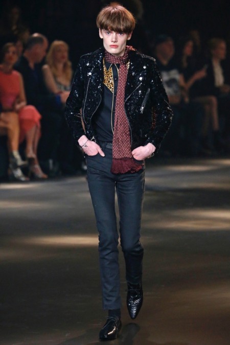 Saint Laurent 2016 Fall Winter Menswear Runway Show Collection 019