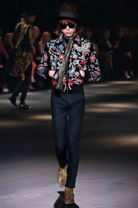 Saint Laurent 2016 Fall Winter Menswear Runway Show Collection 043