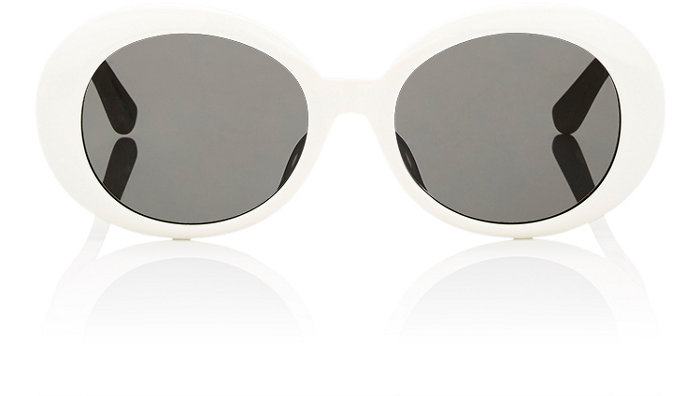 Saint Laurent SL 98 CALIFORNIA-002 Black Oval Sunglasses - Walmart.com