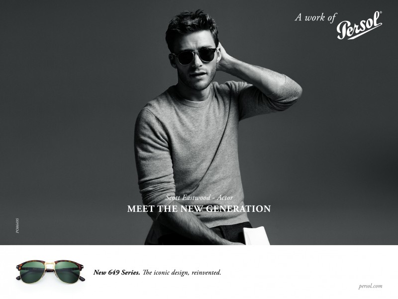 Scott Eastwood for Persol Spring/Summer 2016 Campaign