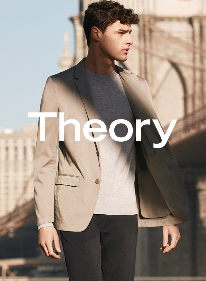 Hannes Gobeyn photographed by Daniel Riera for Theory's spring-summer 2016 campaign.