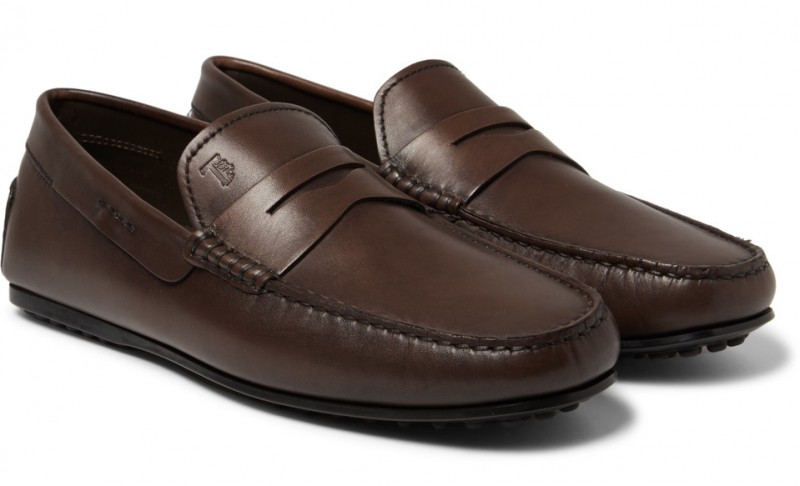 Tod's Gommino Leather Loafers