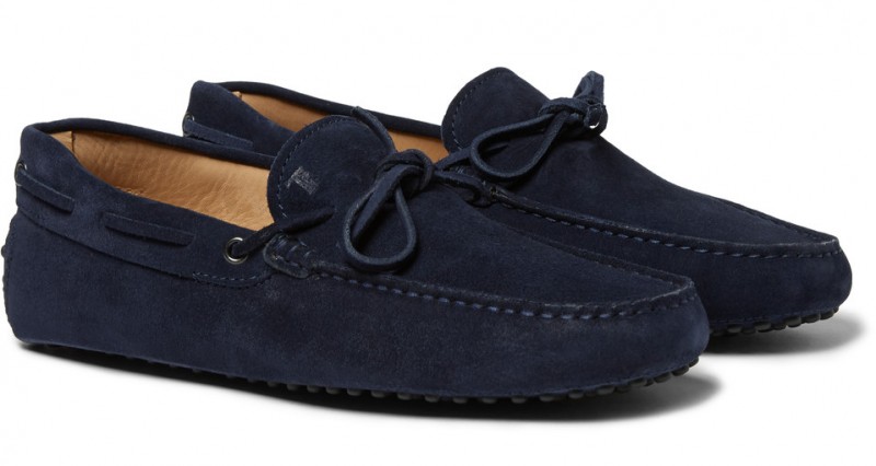 Tod's Gommino Suede Driving Shoes